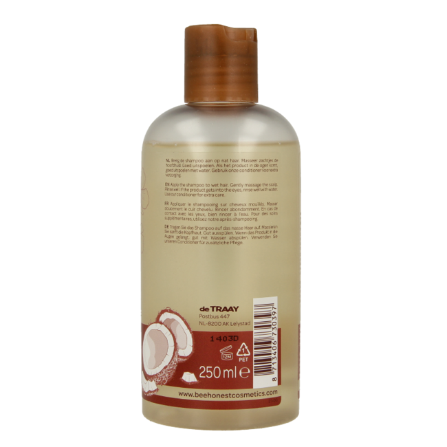 Champú coco y miel 250 mililitros