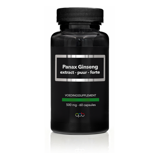 APB Holland APB Holland Ginseng coréen pur 500 mg 60 gélules végétales