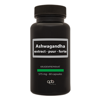 APB Holland APB Holland Extracto de Ashwagandha puur forte 575mg 60 cápsulas vegetarianas