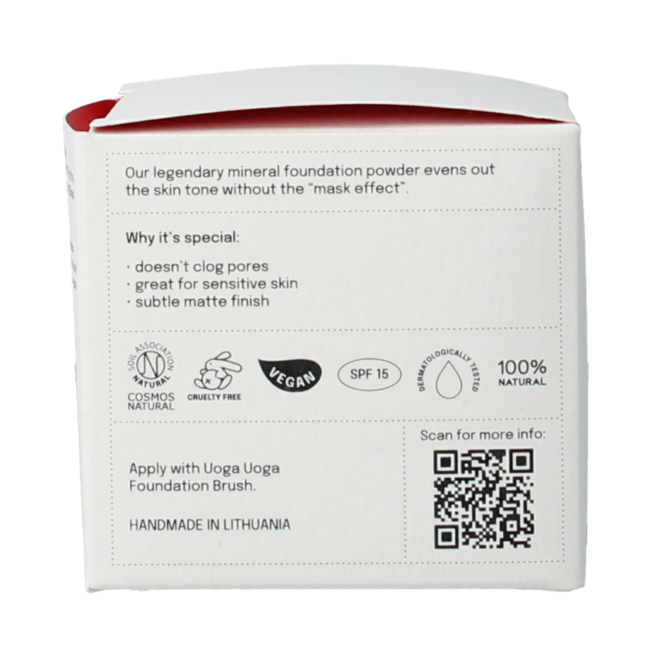 Uoga Uoga Fond de teint poudre 632 Bubbles SPF15 10 g