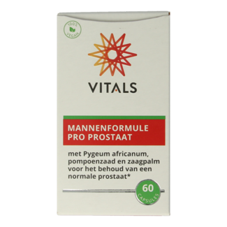Vitals Mannenformule pro prostaat 60 Cápsulas