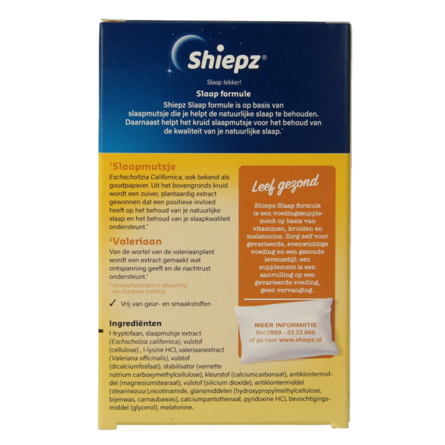 Shiepz Slaapformule 30 sztuk