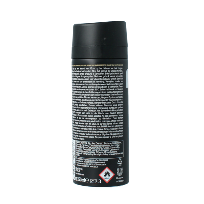 Desodorante AXE Bodyspray Magnum Gold Caramel 150,00 mililitros