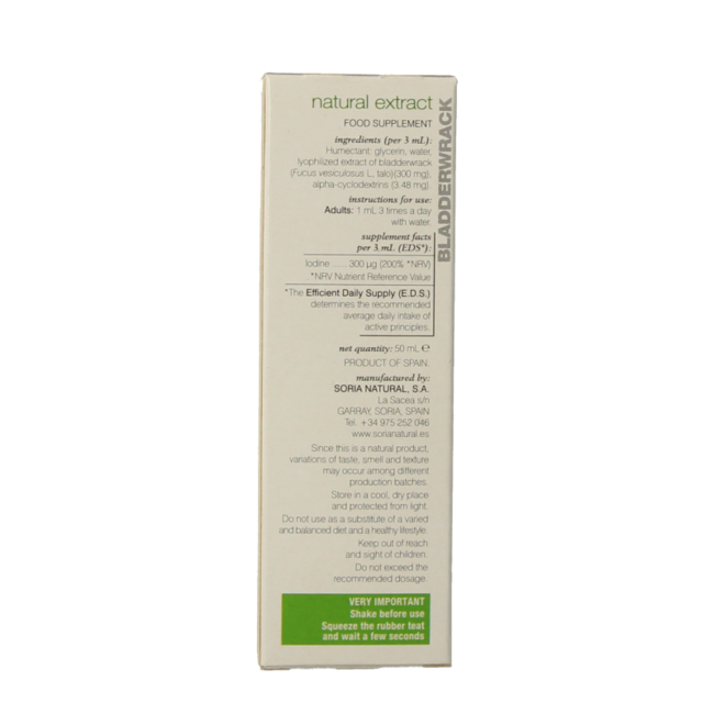 Soria Natural Fucus vesiculosus XXI 50 ml