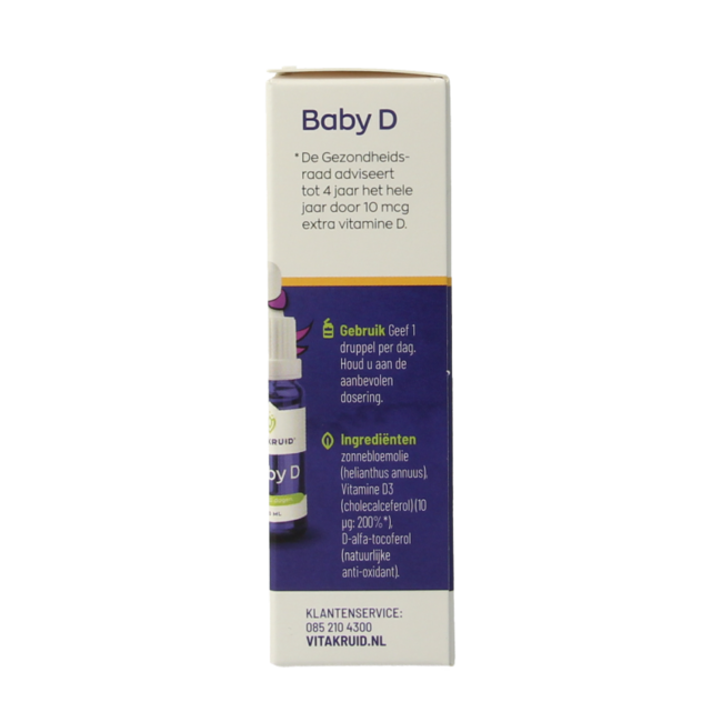 Gotas de vitamina K y D para bebés 10ml 20 mililitros