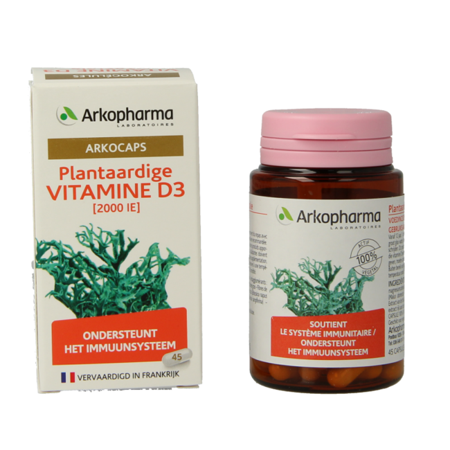 Arkocaps Vitamine D3 2000IE vegan 45 Kapseln