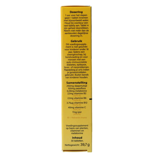 Slaapfit 0,29 mg 30 unidades