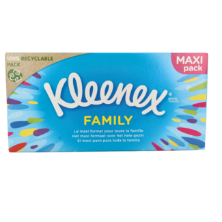Kleenex Family maxi tissue 128 Stuks