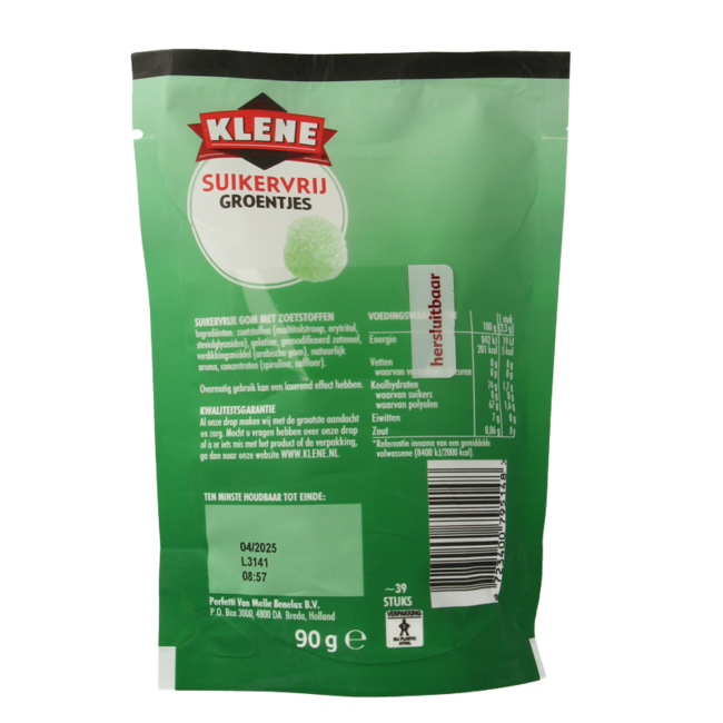 Groentjes sans sucre 90 g