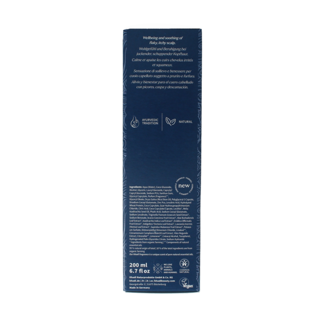 Khadi Champú elixir neem balance 200 mililitros