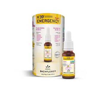 Bach Bloesem Nr. 39 Emergency plus gotas bio 20 mililitros