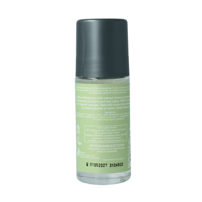 Urtekram Aloe Vera Crystal Roll-On Deodorant 50ml