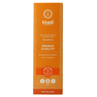 Khadi Khadi Shampoo Elisir Vitalità Arancia 200 Millilitri