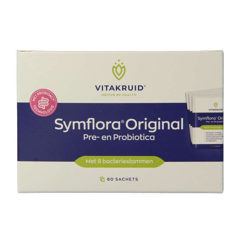 Vitakruid Symflora Original Pre- e Probiotici | Benessere Intestinale