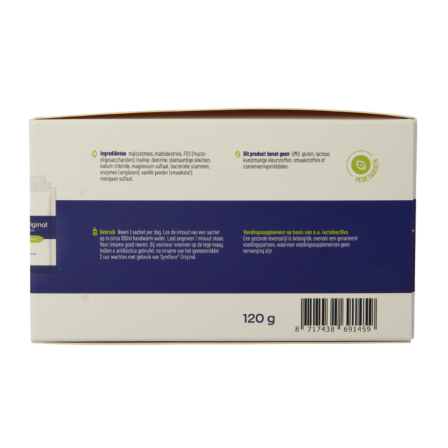 Symflora Original Pré- et Probiotiques 8 souches 60 Sachets