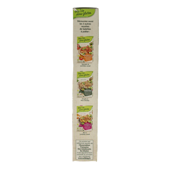 Hamburguesas de quinoa mexicanas 2 x 100g sin gluten bio 2 unidades