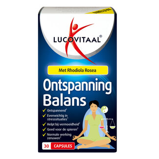 Lucovitaal Lucovitaal Ontspanning balans 30 Capsules