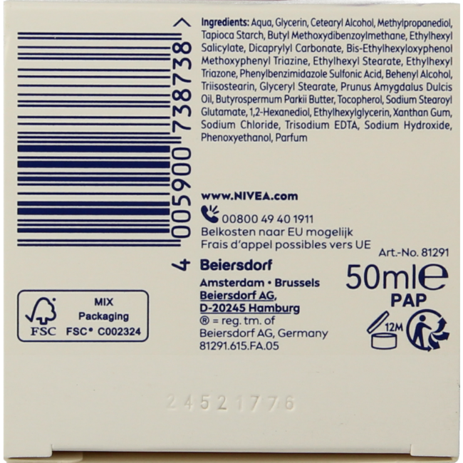 Essentials day cream soothing dry/sens skin 50 Millilitre