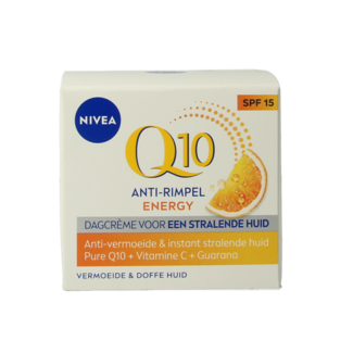 Nivea Nivea Q10 Energy day cream anti-wrinkle SPF15 50 Millilitres