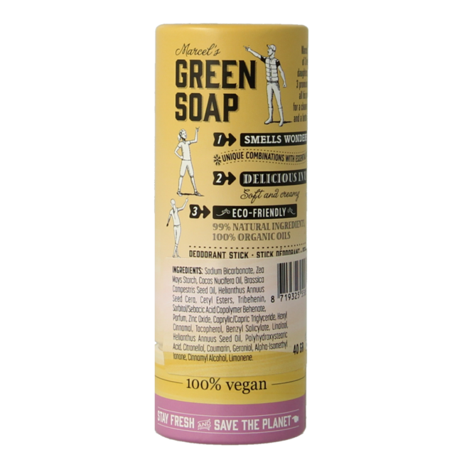 Deodorant stick vanilla & cherry blossom 40 Gram