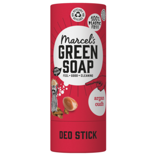 Marcel's Green Soap Argan & Oudh Deodorant Stick 40g