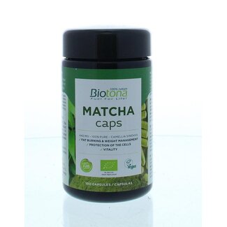 Biotona Biotona Matcha organic 100 Capsules