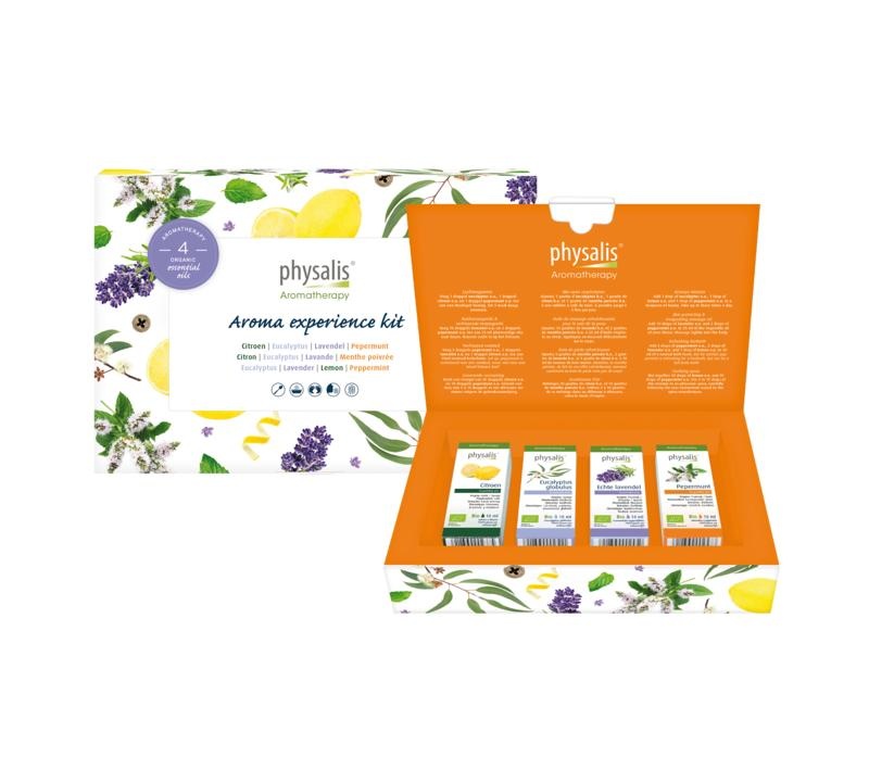 Kit Aromaterapia Physalis Bio: Oli Essenziali Puri