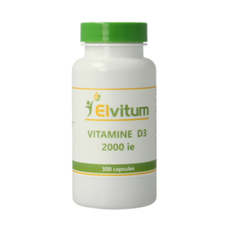 Elvitum Elvitum Vitamina D3 2000 UI 300 Capsule