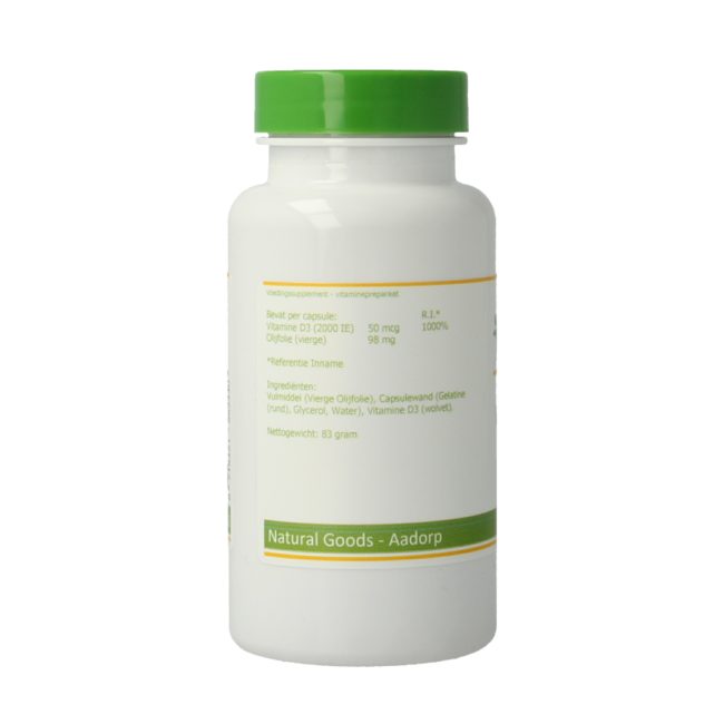 Elvitum Vitamine D3 2000 UI 300 Capsules