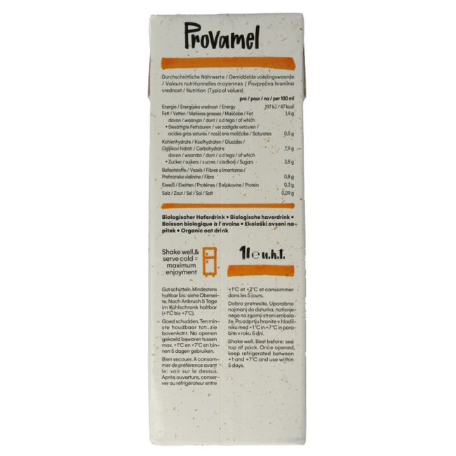 Haferdrink Barista Bio 1 Liter