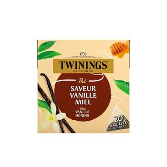 Twinings Zwarte thee vanille honing 20 Zakjes