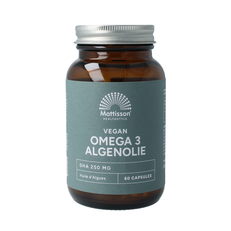 Mattisson Olio Alghe Omega-3 Vegano DHA 260mg - Capsule