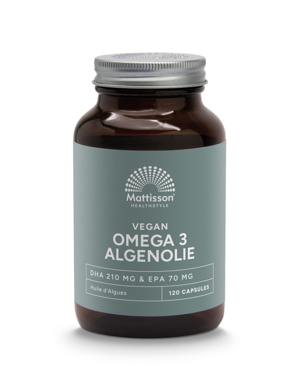Mattisson Vegan Omega-3 Olio Alghe DHA EPA - 120 Capsule