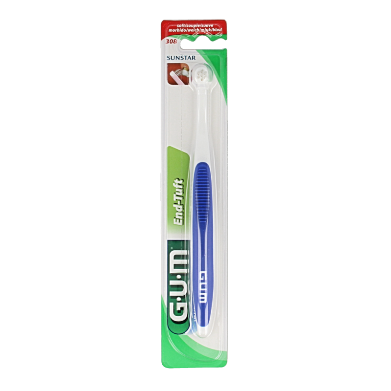 GUM Cepillo de dientes end-tuft 308MA 1 unidad