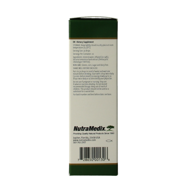 Samento cat's claw TOA-free 30 Millilitres