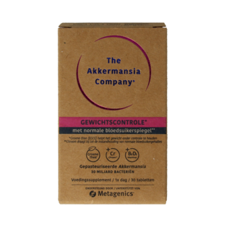 Akkermansia Akkermansia gewichtscontrole V2 NFD 30 Tabletten
