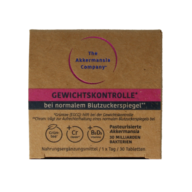 Akkermansia Gewichtskontrolle V2 NFD 30 Tabletten