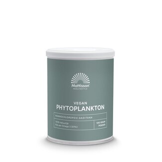 Mattisson Mattisson Vegan Phytoplankton Pulver 100 Gramm