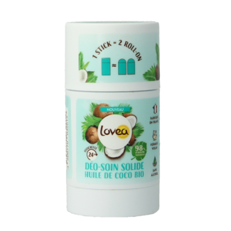 Lovea Lovea Desodorante sólido cuidado aceite de coco orgánico 50 gramos