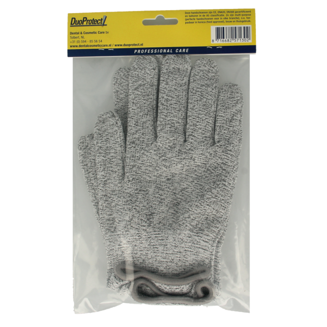Guante resistente a cortes Duoprotect talla L 1 par
