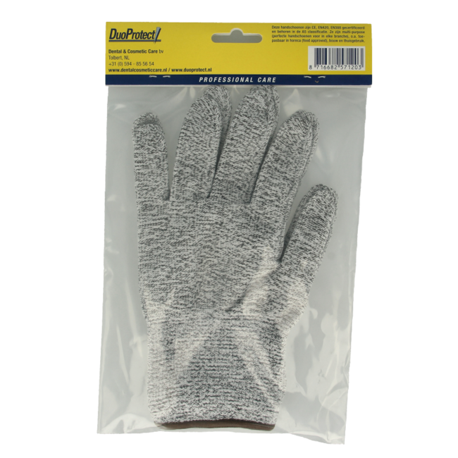 Duoprotect Schnittfester Handschuh Größe M 1 Paar
