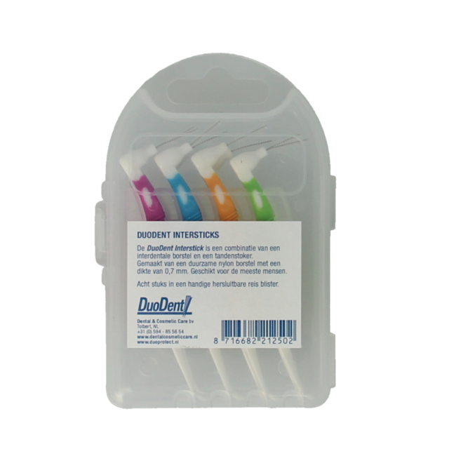 Duodent Intersticks en blister de voyage 8 pièces