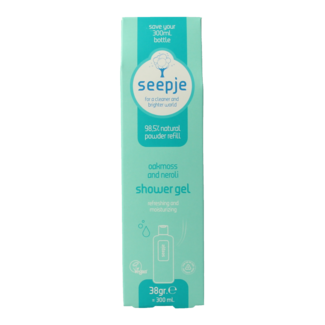 Seepje Seepje Gel douche mousse de chêne et néroli recharge 38 Grammes