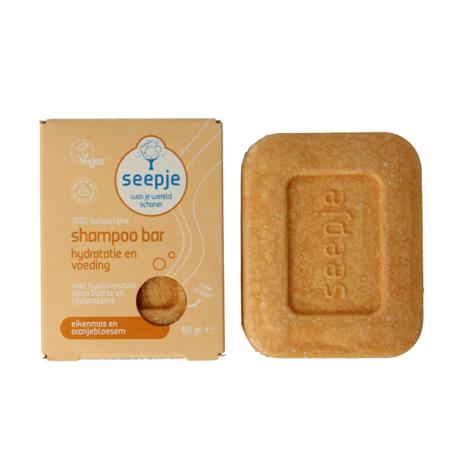 Champú sólido de musgo de roble y flor de azahar 80 g