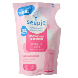 Seepje Weichspüler Pfingstrose und Zedernholz Nachfüllpackung 750 Milliliter