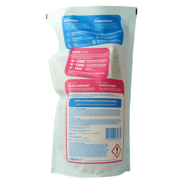 Seepje Płyn do prania, worek uzupełniający, do kolorów, 1000 ml
