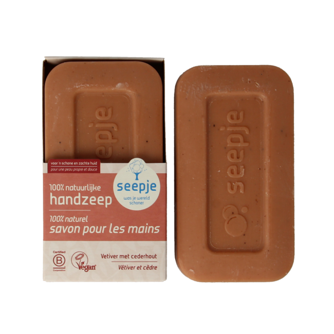 Seepje Hand and body soap vetiver cedarwood 120g