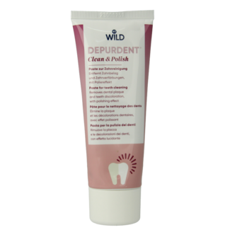 Wild Wild Depurdent clean & polish whitening tandpasta 75 Milliliter