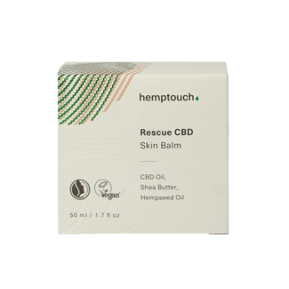 Hemptouch Hemptouch CBD ratujący balsam do skóry, ekologiczny design, 50 mililitrów