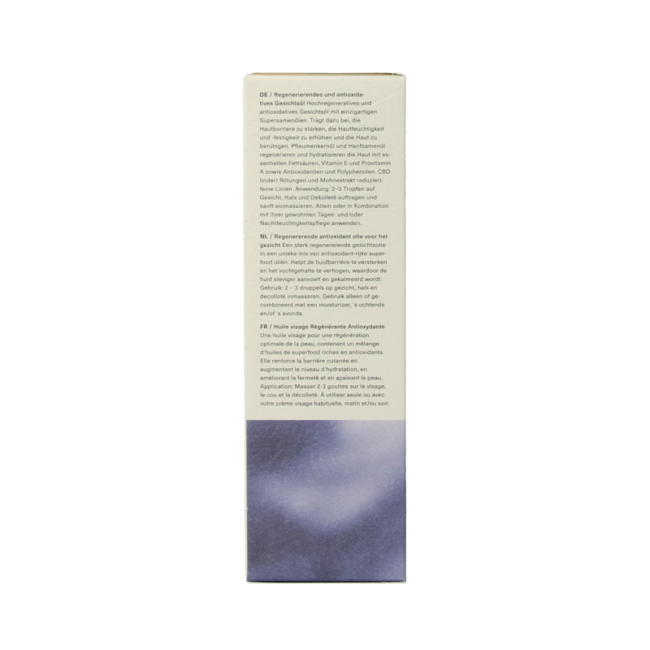 Aceite facial antioxidante reparador Hemptouch 30 ml